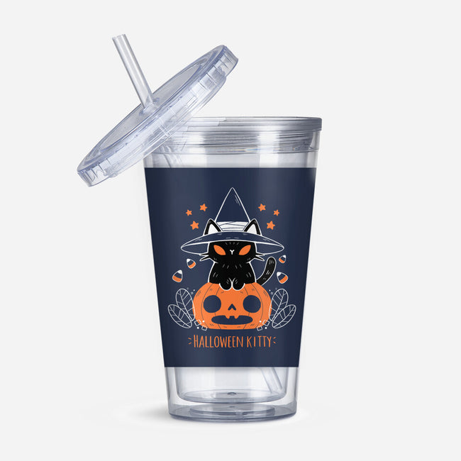 Halloween Kitty-none acrylic tumbler drinkware-xMorfina