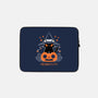 Halloween Kitty-none zippered laptop sleeve-xMorfina