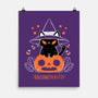 Halloween Kitty-none matte poster-xMorfina