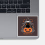 Halloween Kitty-none glossy sticker-xMorfina