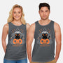 Halloween Kitty-unisex basic tank-xMorfina