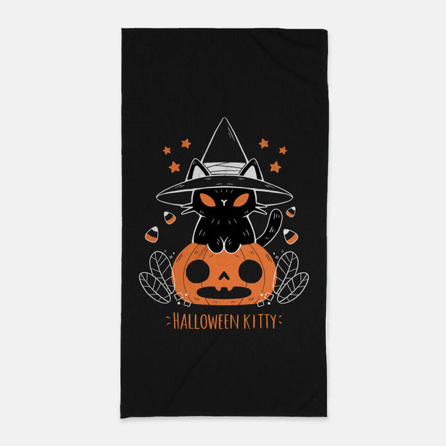 Halloween Kitty-none beach towel-xMorfina