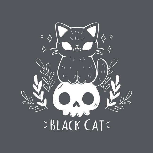 Black Cat-none glossy sticker-xMorfina