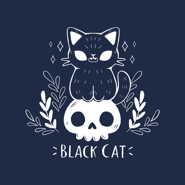 Black Cat-womens basic tee-xMorfina