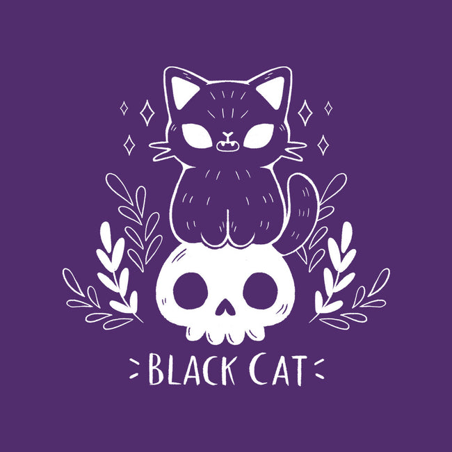 Black Cat-womens basic tee-xMorfina