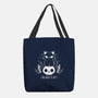 Black Cat-none basic tote bag-xMorfina