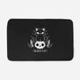 Black Cat-none memory foam bath mat-xMorfina