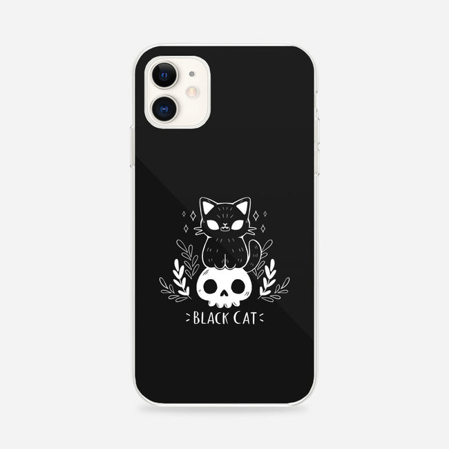 Black Cat-iphone snap phone case-xMorfina