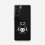 Black Cat-samsung snap phone case-xMorfina