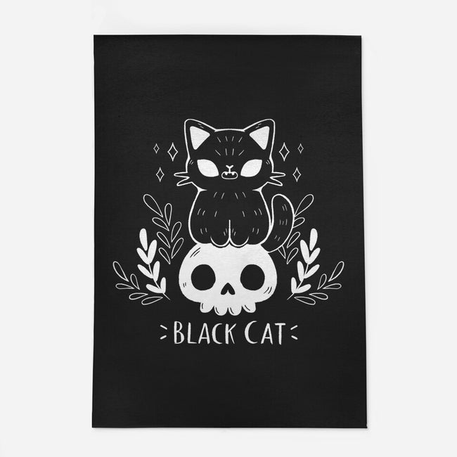 Black Cat-none indoor rug-xMorfina