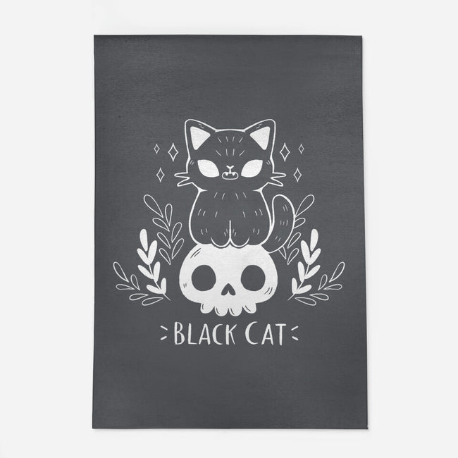 Black Cat-none indoor rug-xMorfina