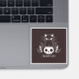 Black Cat-none glossy sticker-xMorfina