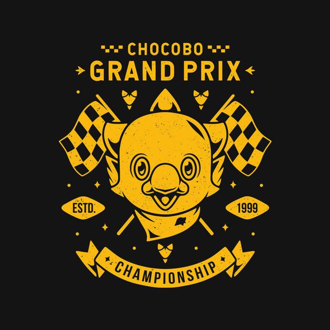 Chocobo Grand Prix-womens basic tee-Alundrart