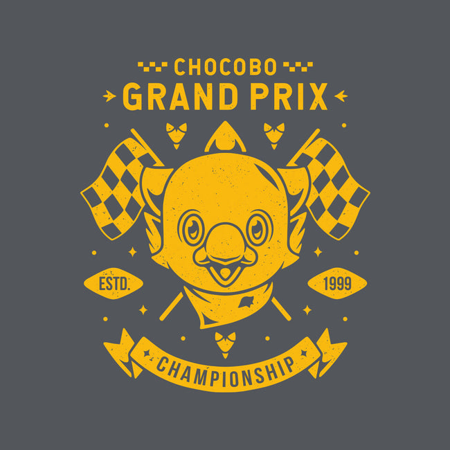 Chocobo Grand Prix-womens basic tee-Alundrart