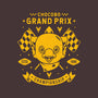 Chocobo Grand Prix-womens basic tee-Alundrart