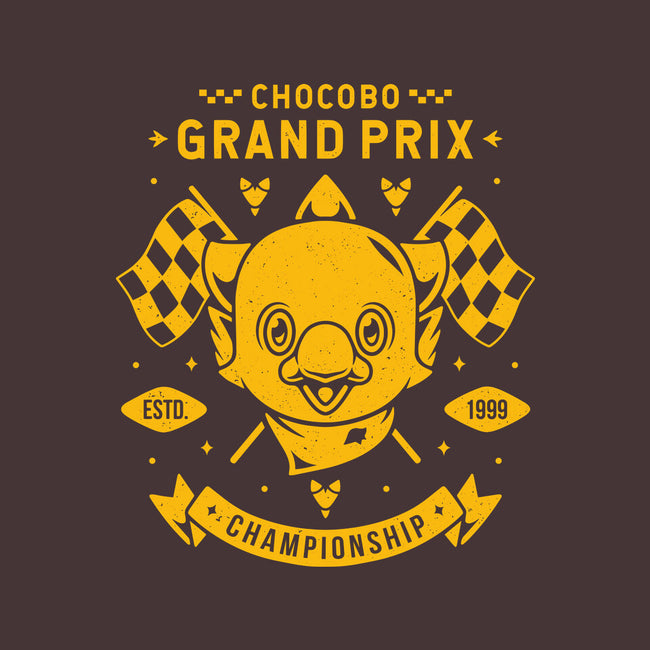 Chocobo Grand Prix-none polyester shower curtain-Alundrart