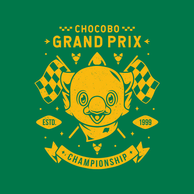 Chocobo Grand Prix-none fleece blanket-Alundrart