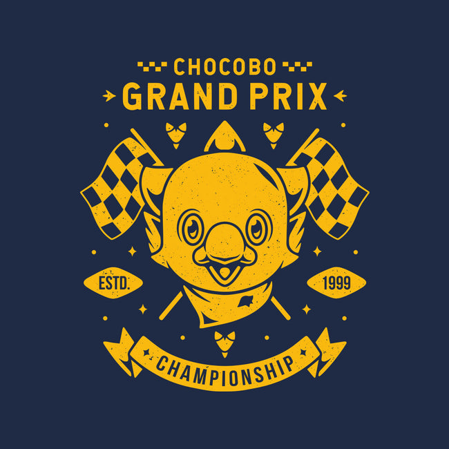 Chocobo Grand Prix-womens basic tee-Alundrart