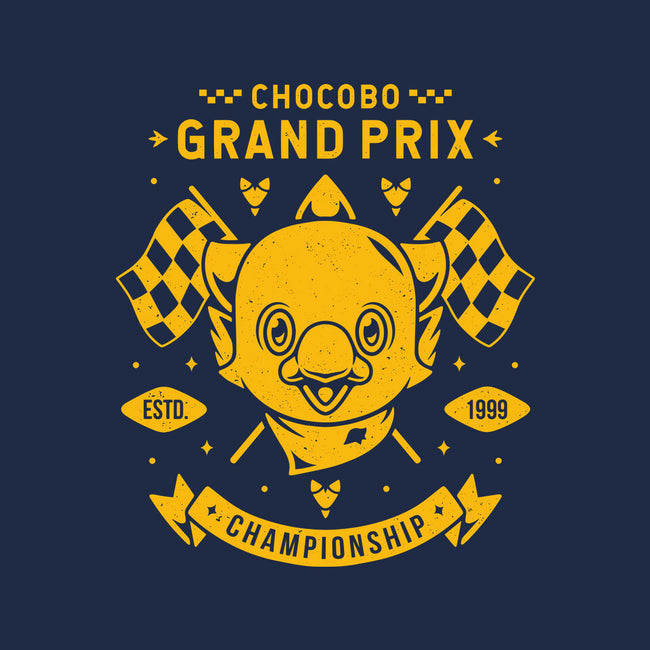 Chocobo Grand Prix-none removable cover w insert throw pillow-Alundrart
