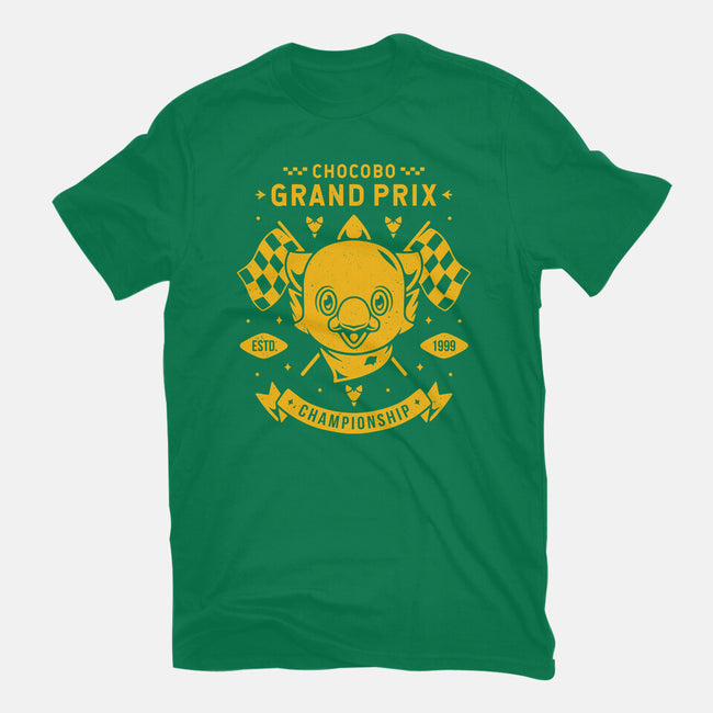 Chocobo Grand Prix-mens basic tee-Alundrart