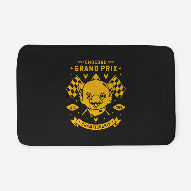 Chocobo Grand Prix-none memory foam bath mat-Alundrart