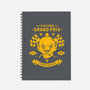 Chocobo Grand Prix-none dot grid notebook-Alundrart