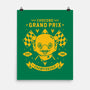 Chocobo Grand Prix-none matte poster-Alundrart