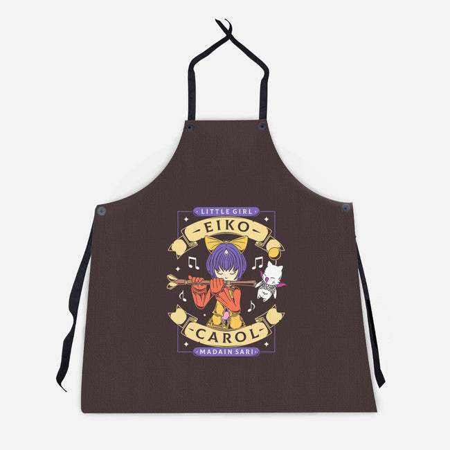 Little Girl Eiko-unisex kitchen apron-Alundrart
