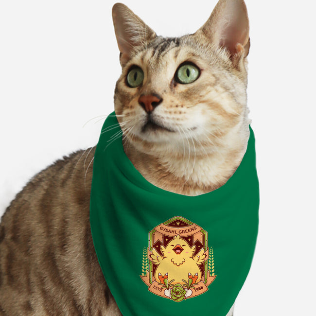 Gysahl Greens-cat bandana pet collar-Alundrart