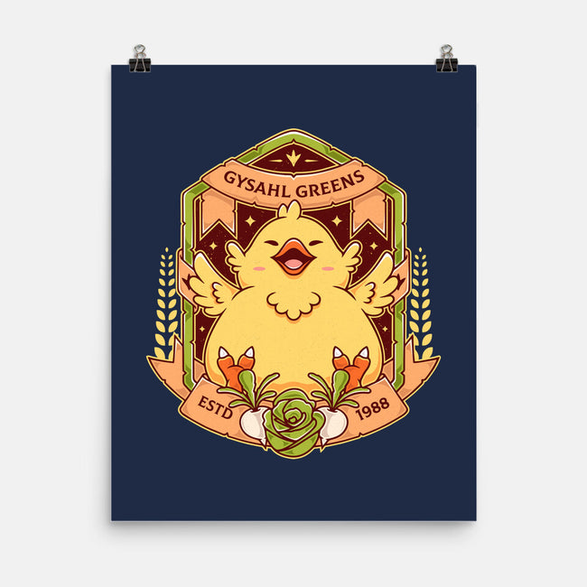 Gysahl Greens-none matte poster-Alundrart