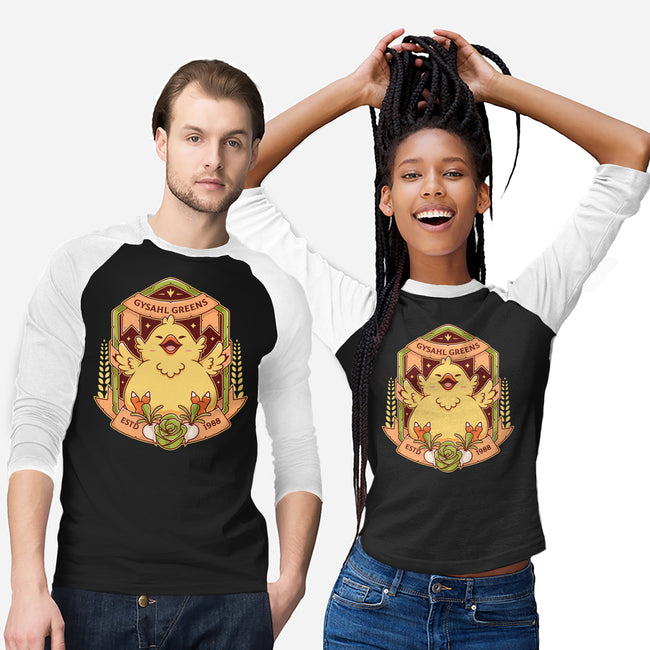 Gysahl Greens-unisex baseball tee-Alundrart