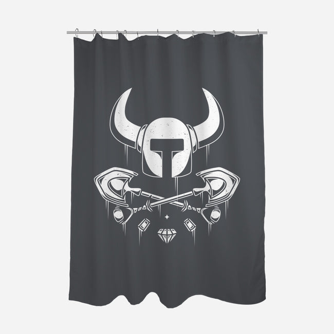 Shovel Blade Master-none polyester shower curtain-Alundrart