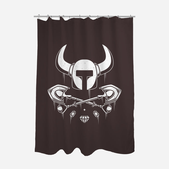 Shovel Blade Master-none polyester shower curtain-Alundrart