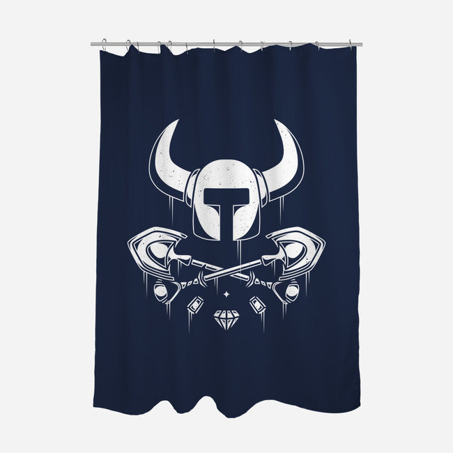 Shovel Blade Master-none polyester shower curtain-Alundrart