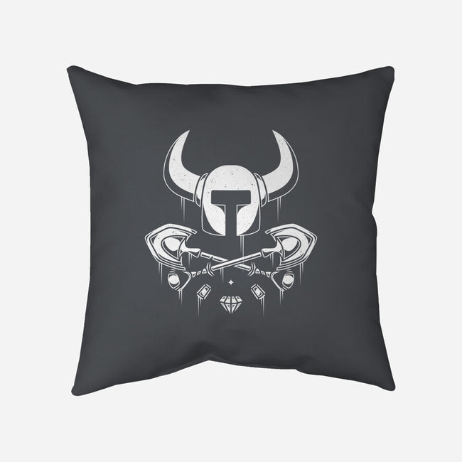 Shovel Blade Master-none removable cover w insert throw pillow-Alundrart