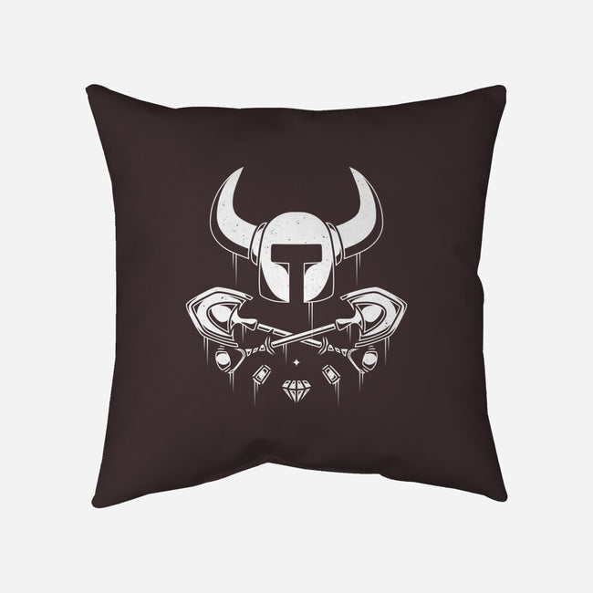 Shovel Blade Master-none removable cover w insert throw pillow-Alundrart