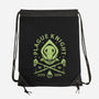 Plague Knight-none drawstring bag-Alundrart