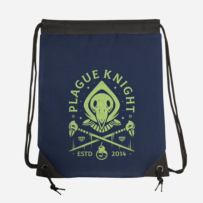 Plague Knight-none drawstring bag-Alundrart