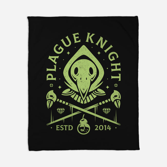 Plague Knight-none fleece blanket-Alundrart