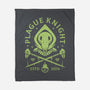Plague Knight-none fleece blanket-Alundrart