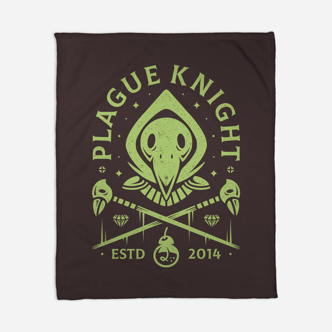 Plague Knight-none fleece blanket-Alundrart