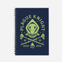 Plague Knight-none dot grid notebook-Alundrart