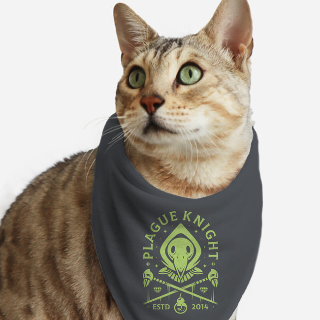 Plague Knight-cat bandana pet collar-Alundrart