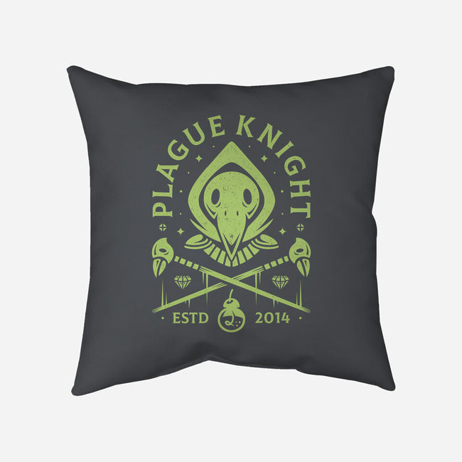 Plague Knight-none removable cover w insert throw pillow-Alundrart