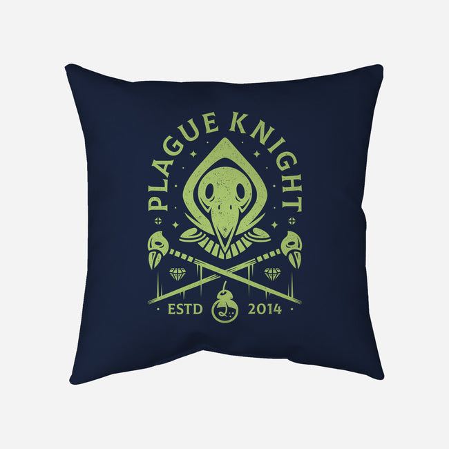 Plague Knight-none removable cover w insert throw pillow-Alundrart