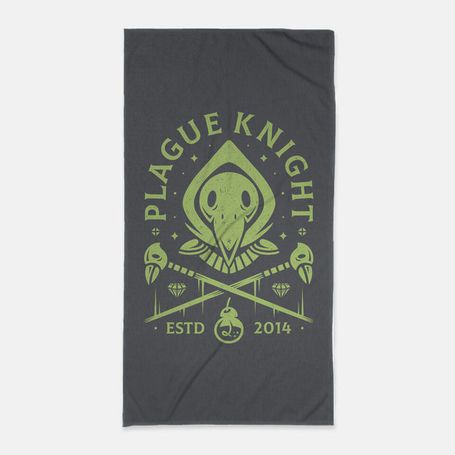 Plague Knight-none beach towel-Alundrart