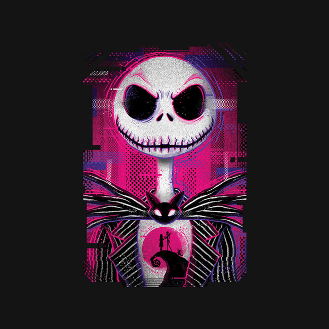 Jack Skellington Glitch-none outdoor rug-danielmorris1993