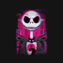 Jack Skellington Glitch-none glossy sticker-danielmorris1993