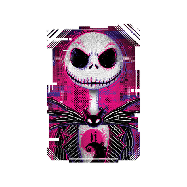 Jack Skellington Glitch-none outdoor rug-danielmorris1993