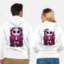 Jack Skellington Glitch-unisex zip-up sweatshirt-danielmorris1993